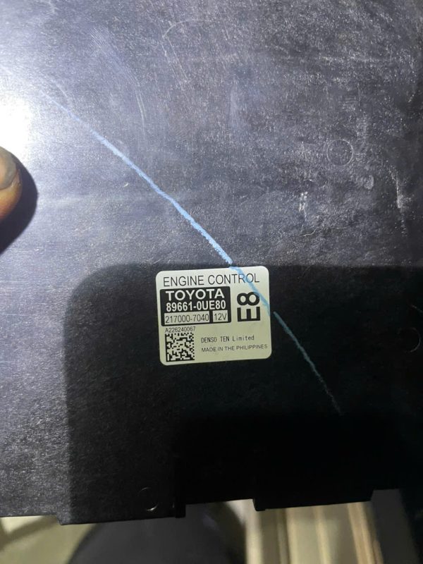 89661-0UE80 HỘP ĐIỀU KHIỂN ĐỘNG CƠ TOYOTA VIOS/YARIS