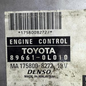 89661-0L010 ECU ĐỘNG CƠ TOYOTA HIACE
