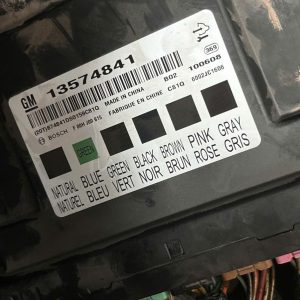 13574841 BCM CHEVROLET CRUZE