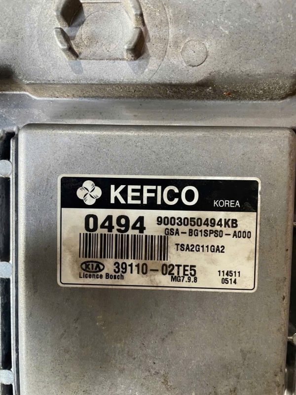 ECU ĐỘNG CƠ KIA MORNING 39110-02TE5